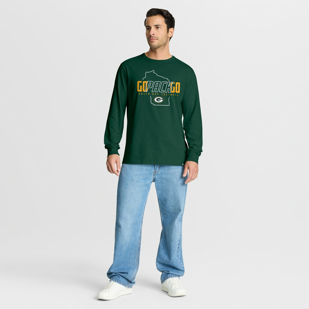 Green Bay Packers Homeward Bound Long Sleeve T-Shirt | NFL Hot