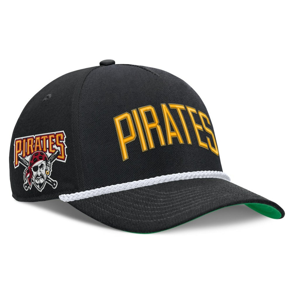 Pittsburgh Pirates Nike Cooperstown Collection Rise Adjustable Hat - MLB Hats