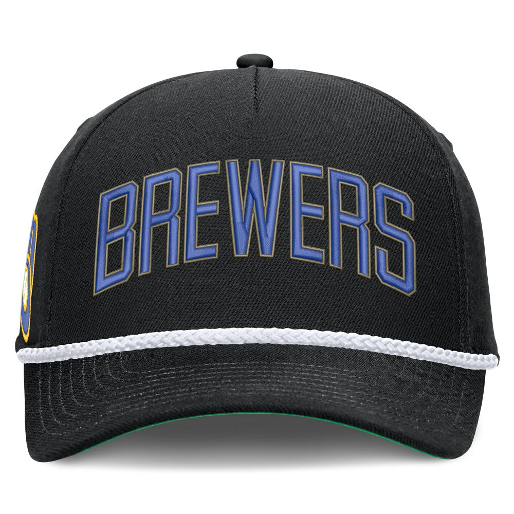 Milwaukee Brewers Nike Cooperstown Collection Rise Adjustable Hat - MLB Hats
