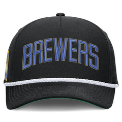 Milwaukee Brewers Nike Cooperstown Collection Rise Adjustable Hat - MLB Hats