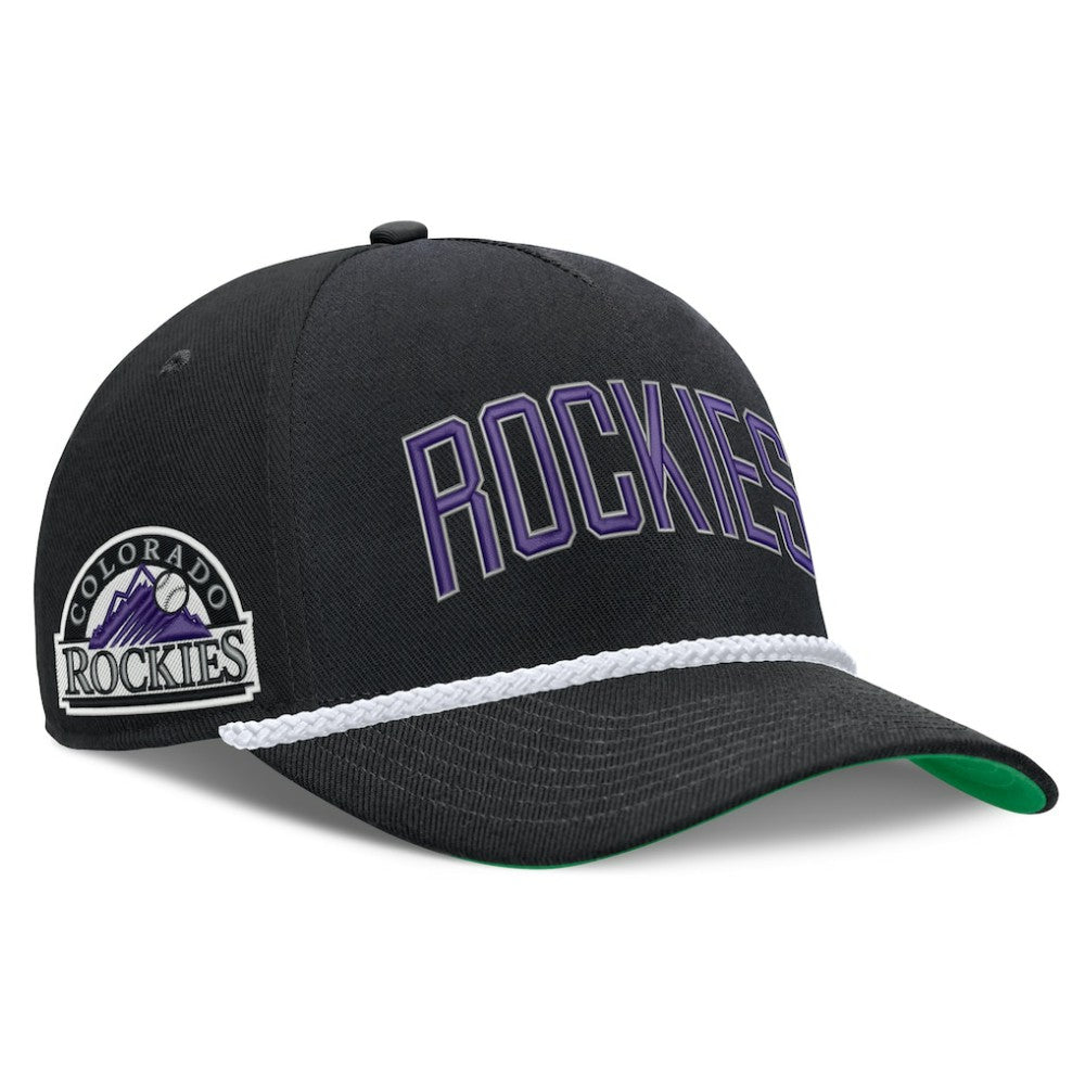 Colorado Rockies Nike Cooperstown Collection Rise Adjustable Hat - MLB Hats