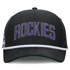 Colorado Rockies Nike Cooperstown Collection Rise Adjustable Hat - MLB Hats