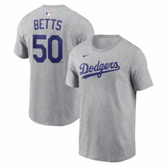 Mookie Betts Los Angeles Dodgers Nike Name & Number T-Shirt - MLB T-shirts