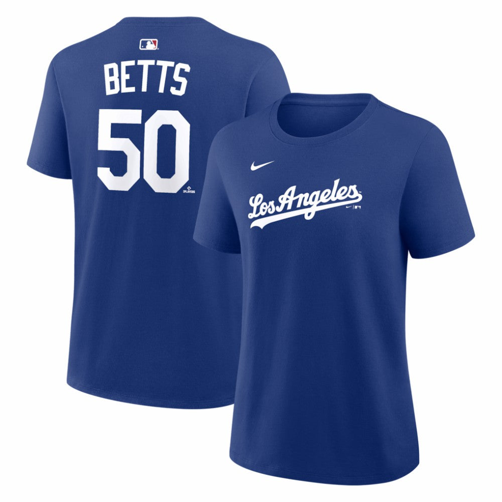 Mookie Betts Los Angeles Dodgers Nike Women's Alternate Name & Number T-Shirt - MLB T-shirts