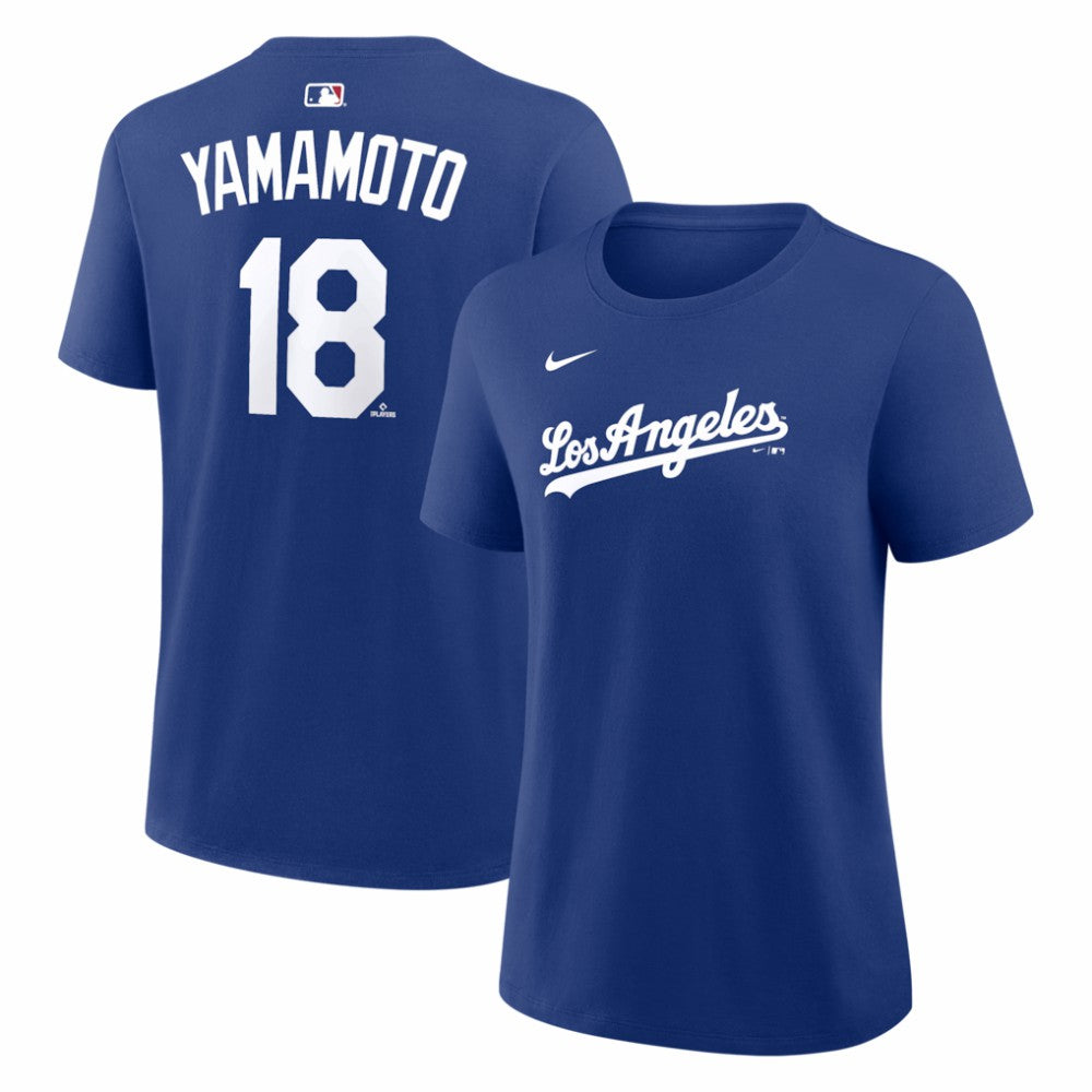 Yoshinobu Yamamoto Los Angeles Dodgers Nike Women's Alternate Name & Number T-Shirt - MLB T-shirts