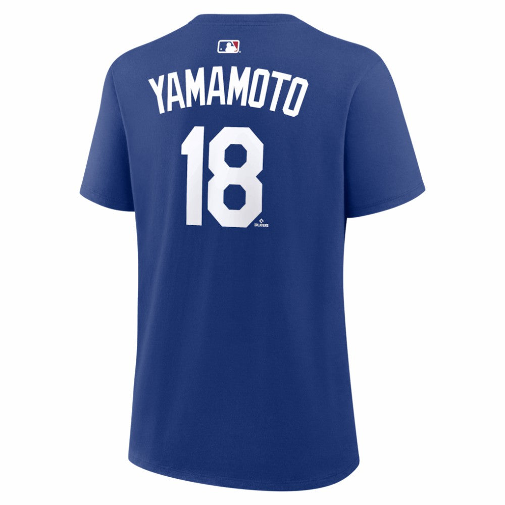 Yoshinobu Yamamoto Los Angeles Dodgers Nike Women's Alternate Name & Number T-Shirt - MLB T-shirts