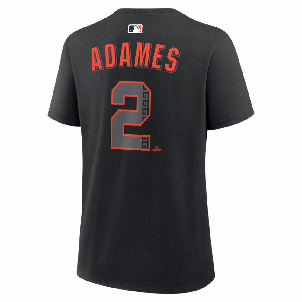 Willy Adames San Francisco Giants Nike Women's Alternate Name & Number T-Shirt - MLB T-shirts