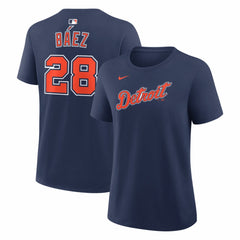 Javier Báez Detroit Tigers Nike Women's Alternate Name & Number T-Shirt - MLB T-shirts
