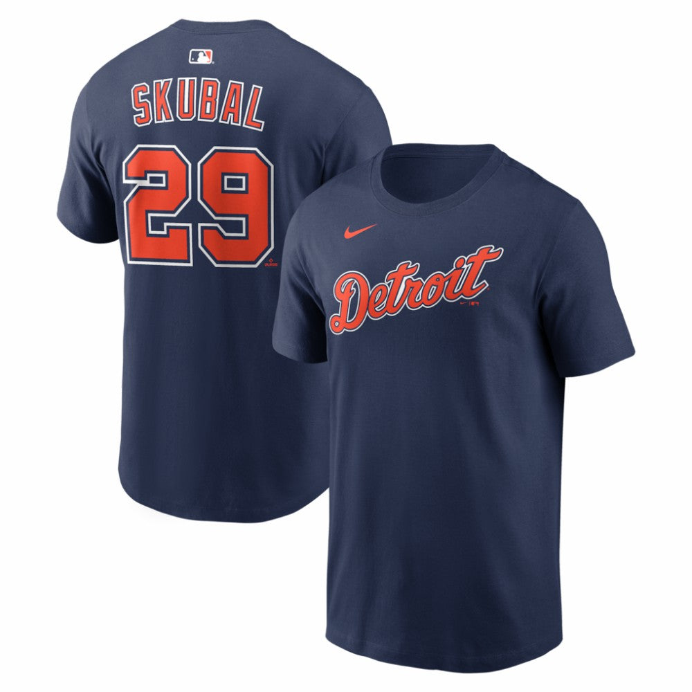 Tarik Skubal Detroit Tigers Nike Name & Number T-Shirt - MLB T-shirts