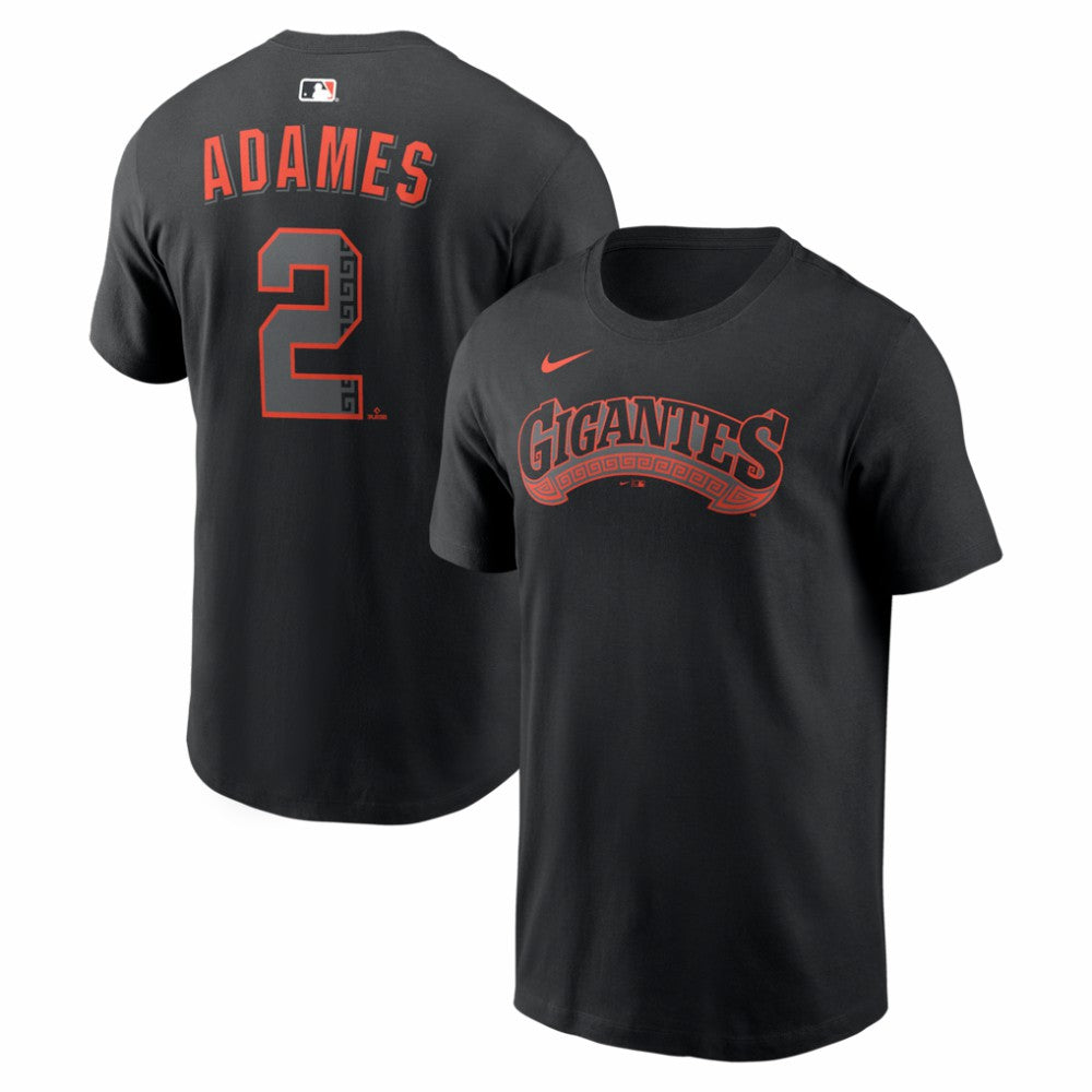 Willy Adames San Francisco Giants Nike Alternate Name & Number T-Shirt - MLB T-shirts