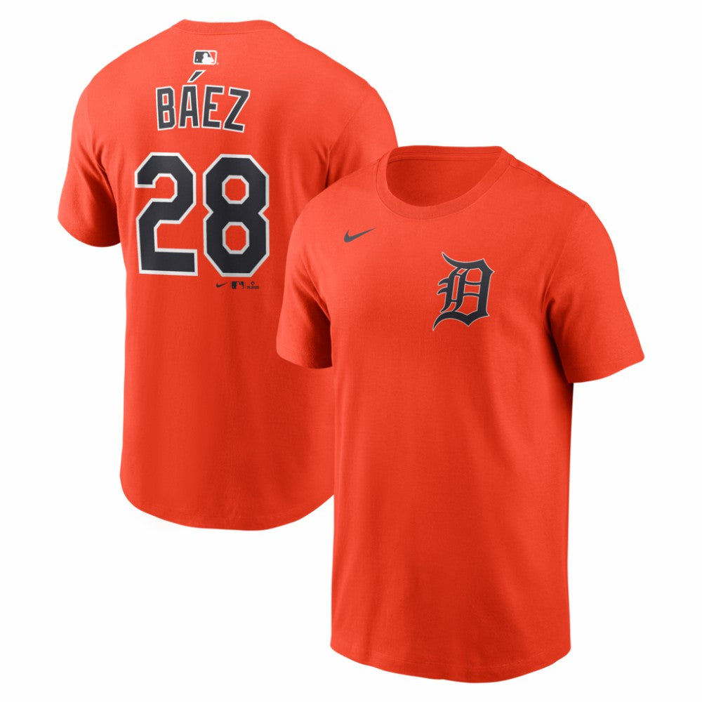 Javier Báez Detroit Tigers Nike Name & Number T-Shirt - MLB T-shirts