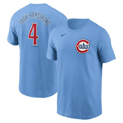 Pete Crow-Armstrong Chicago Cubs Nike Fuse Name & Number T-Shirt - MLB T-shirts