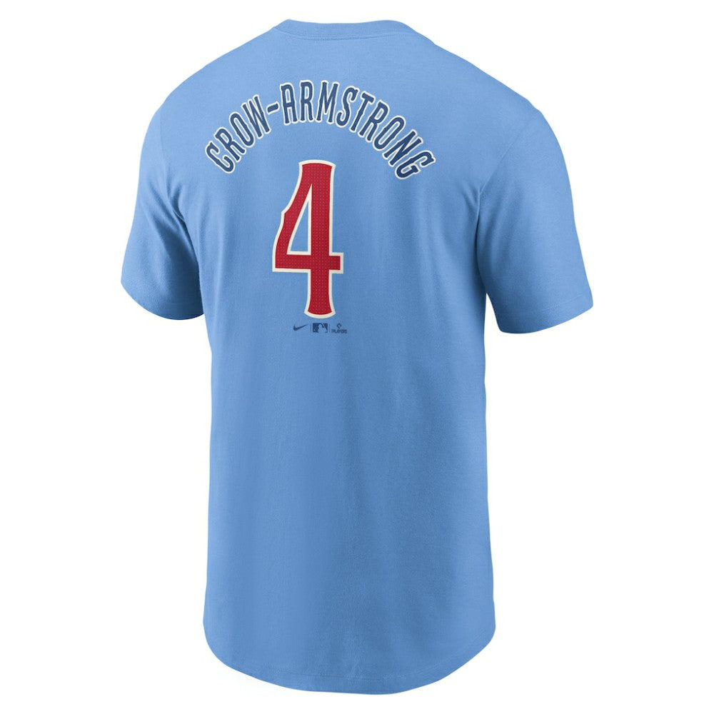 Pete Crow-Armstrong Chicago Cubs Nike Fuse Name & Number T-Shirt - MLB T-shirts