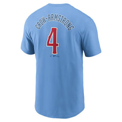 Pete Crow-Armstrong Chicago Cubs Nike Fuse Name & Number T-Shirt - MLB T-shirts