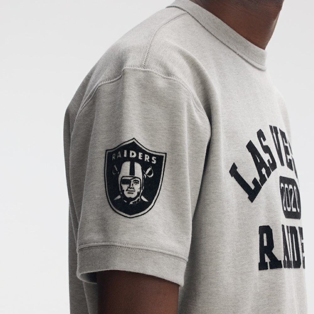 Las Vegas Raiders IconicFleece Short Sleeve Sweatshirt | NFL Online