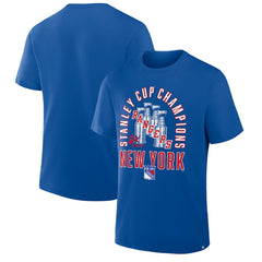 New York Rangers Fanatics 4x Stanley Cup Champions T-Shirt -  NHL T-shirts