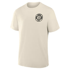 Cream Brooklyn Nets Team Culture T-Shirt | NBA