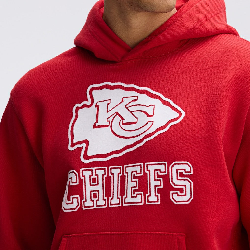 Kansas City Chiefs IconicFleece Flocked Hoodie | NFL On sale