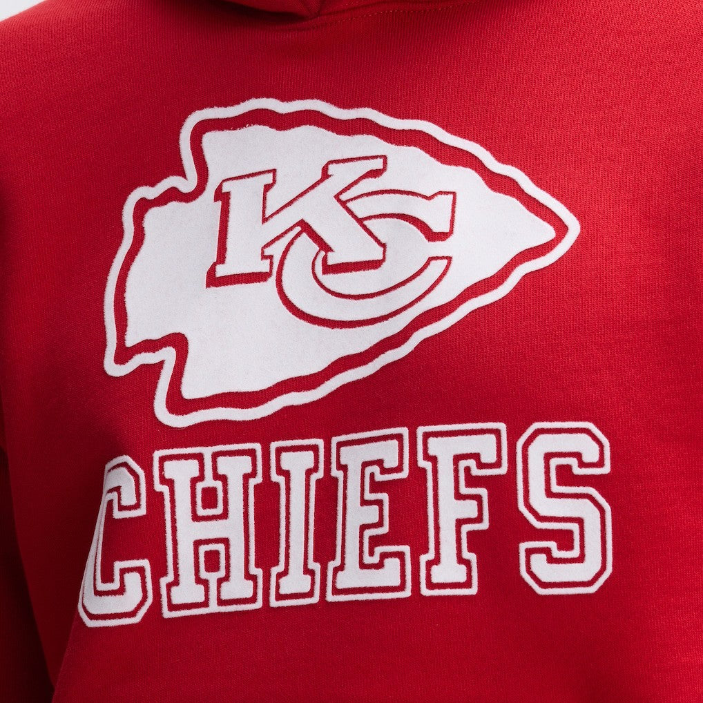 Kansas City Chiefs IconicFleece Flocked Hoodie | NFL On sale