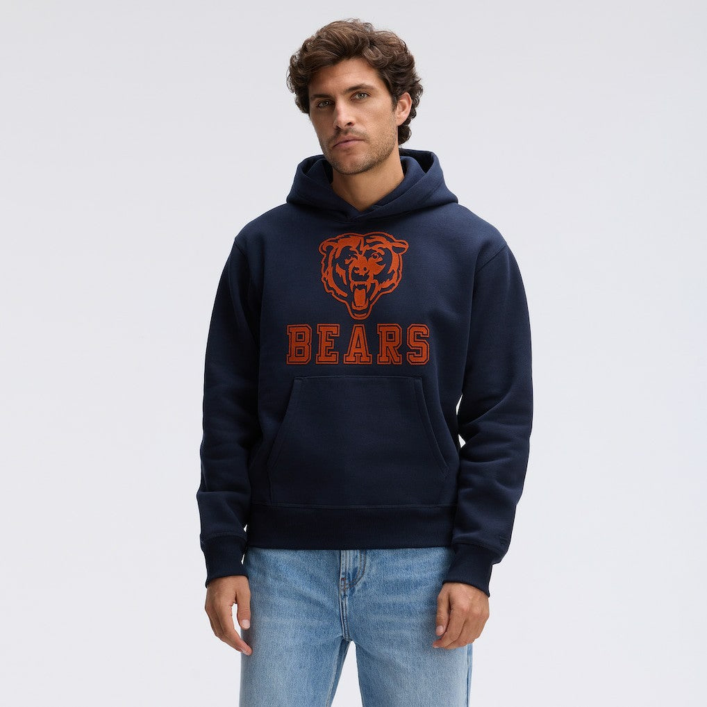 Chicago Bears IconicFleece Flocked Hoodie | NFL Hot