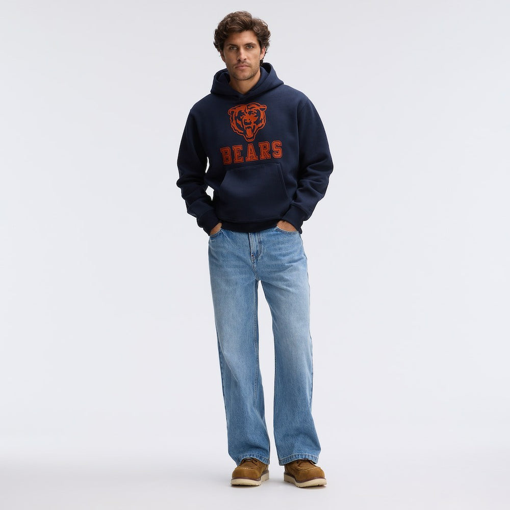 Chicago Bears IconicFleece Flocked Hoodie | NFL Hot