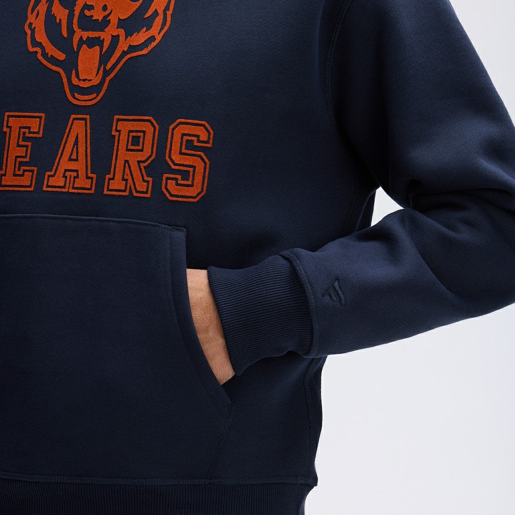 Chicago Bears IconicFleece Flocked Hoodie | NFL Hot