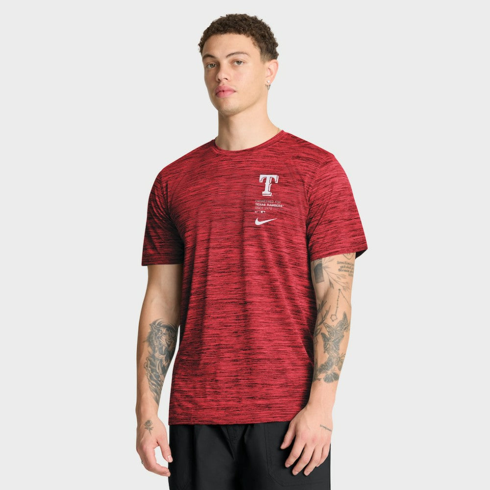 Texas Rangers Nike Velocity Dri-FIT T-Shirt - MLB T-shirts