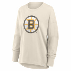 Boston Bruins Fanatics Women's Distressed Logo Long Sleeve T-Shirt -  NHL T-shirts