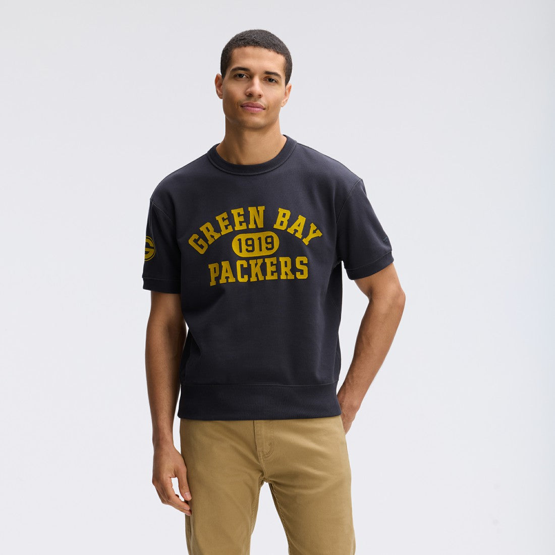 Green Bay Packers IconicFleece Short Sleeve Sweatshirt | NFL On sale