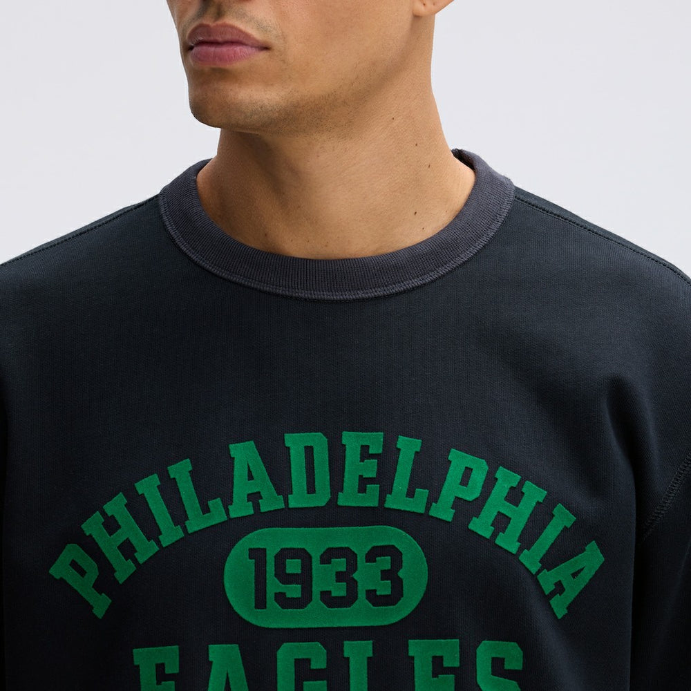 Philadelphia Eagles IconicFleece Short Sleeve Sweatshirt | NFL Hot