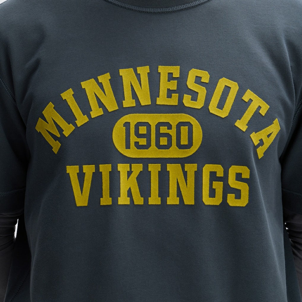 Minnesota Vikings IconicFleece Short Sleeve Sweatshirt | NFL Online