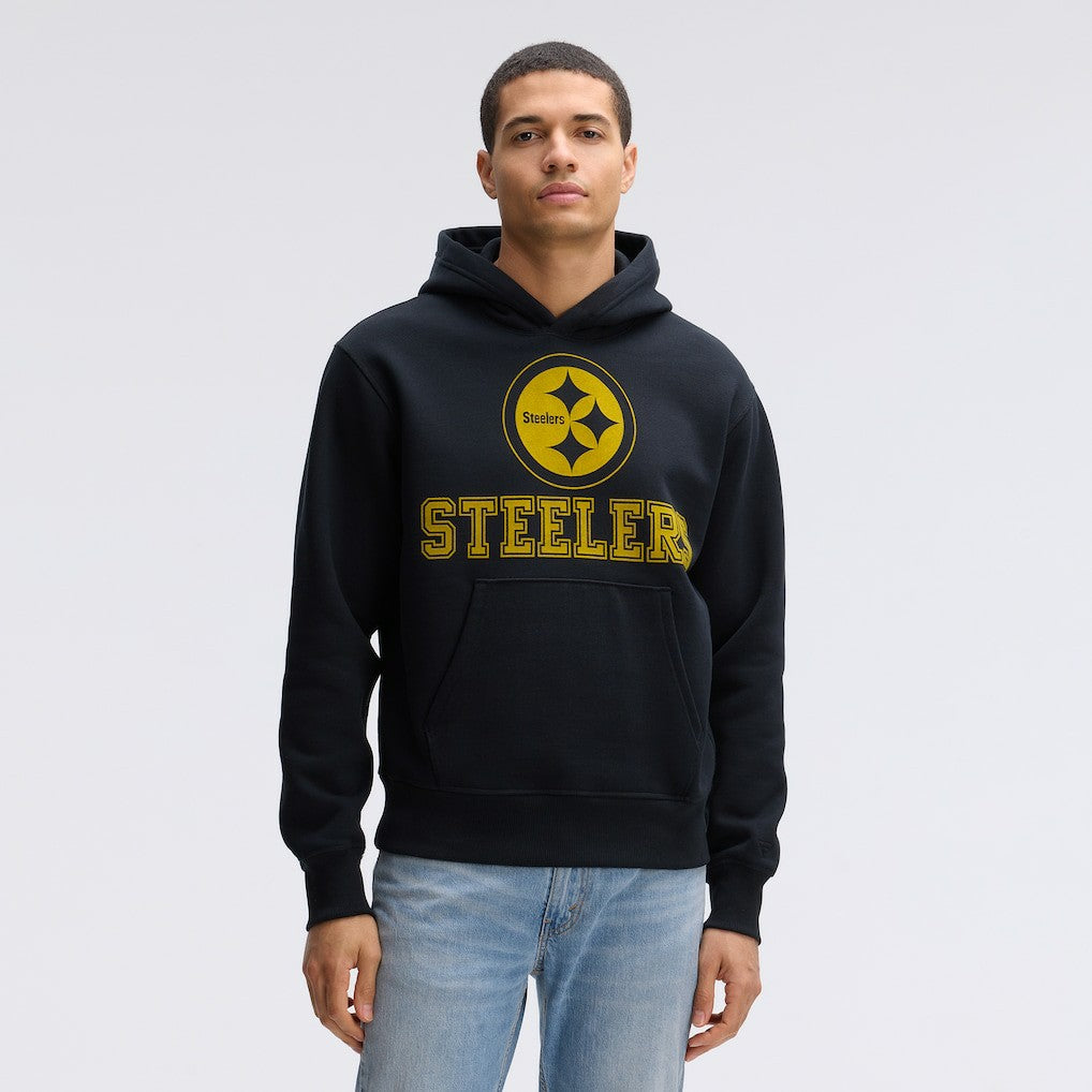 Pittsburgh Steelers IconicFleece Flocked Hoodie | NFL On sale