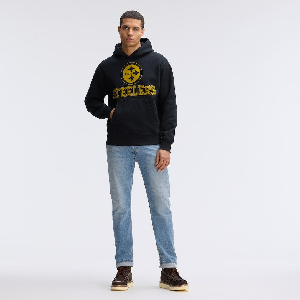 Pittsburgh Steelers IconicFleece Flocked Hoodie | NFL On sale