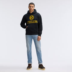 Pittsburgh Steelers IconicFleece Flocked Hoodie | NFL On sale