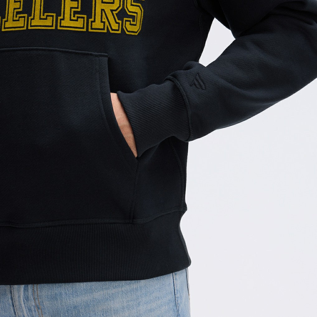 Pittsburgh Steelers IconicFleece Flocked Hoodie | NFL On sale
