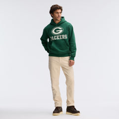 Green Bay Packers IconicFleece Flocked Hoodie | NFL Outlet