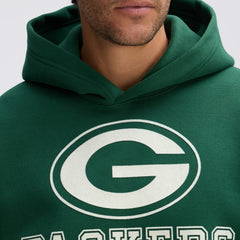 Green Bay Packers IconicFleece Flocked Hoodie | NFL Outlet