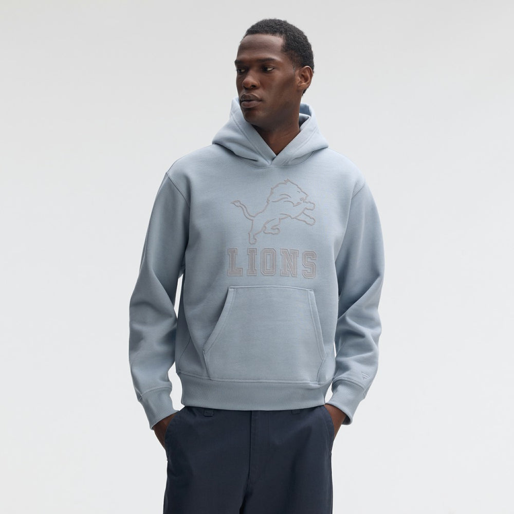Detroit Lions IconicFleece Flocked Hoodie | NFL New