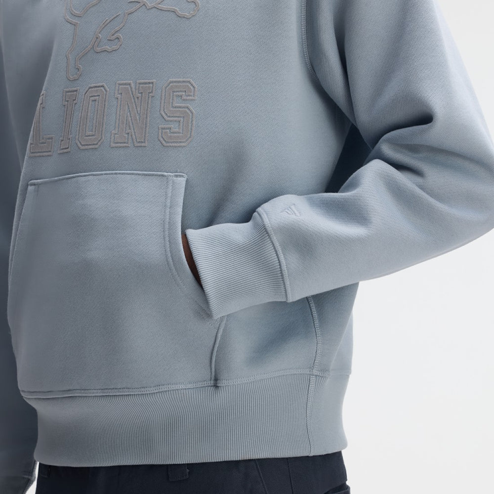 Detroit Lions IconicFleece Flocked Hoodie | NFL New