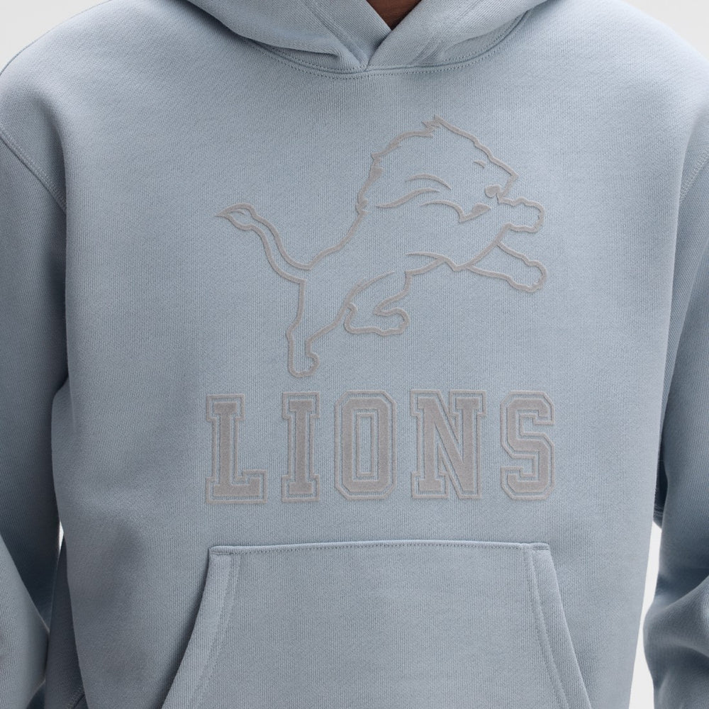 Detroit Lions IconicFleece Flocked Hoodie | NFL New