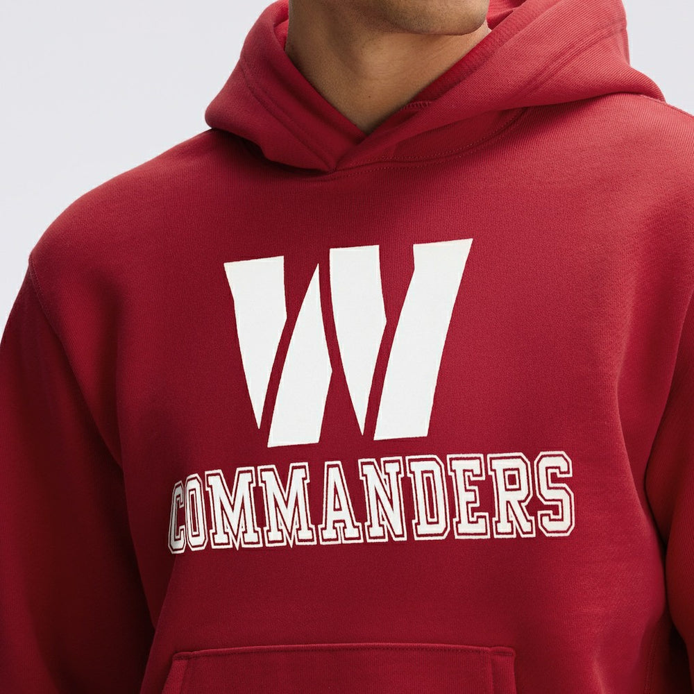 Washington Commanders IconicFleece Flocked Hoodie | NFL US