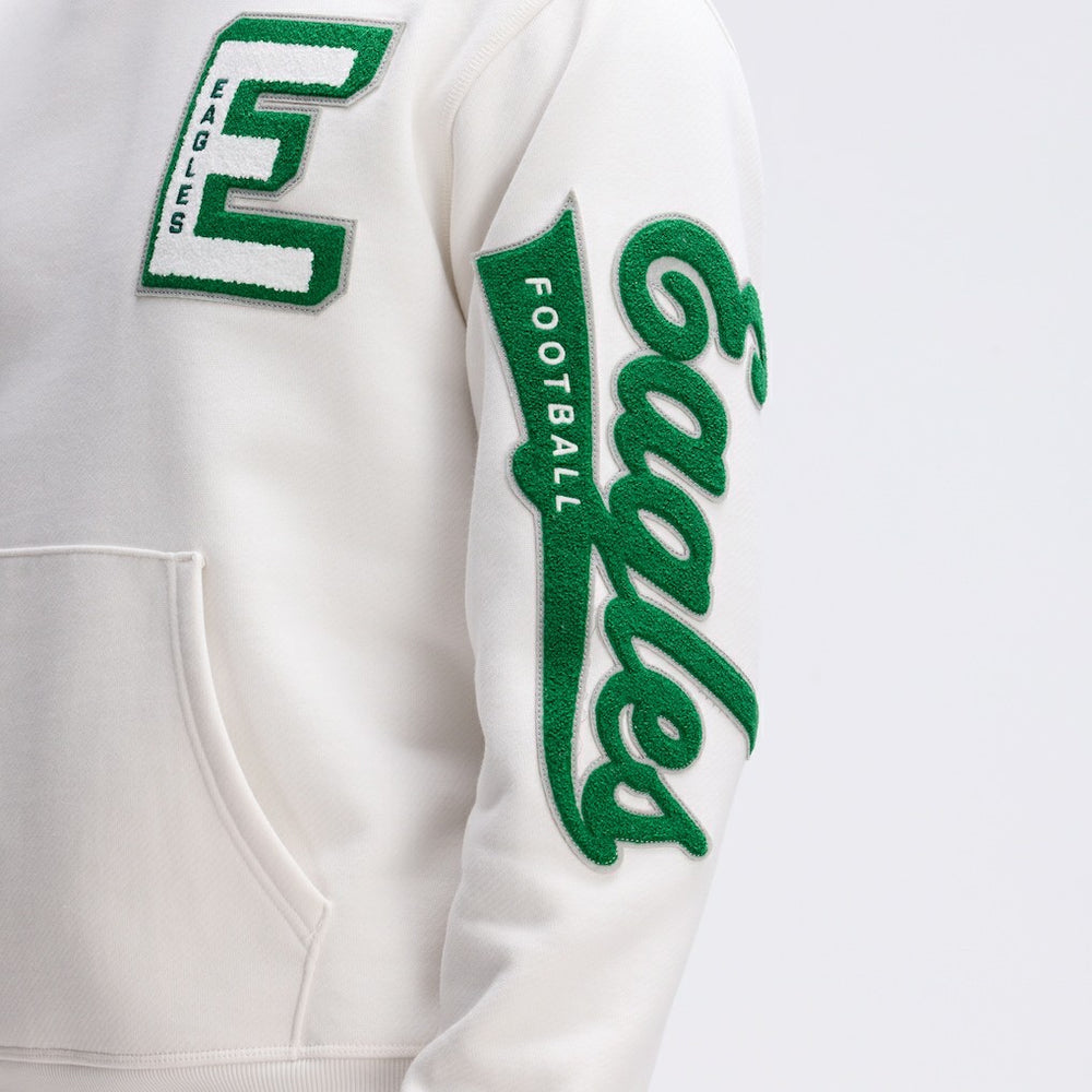 Philadelphia Eagles IconicFleece Letterman Hoodie | NFL US