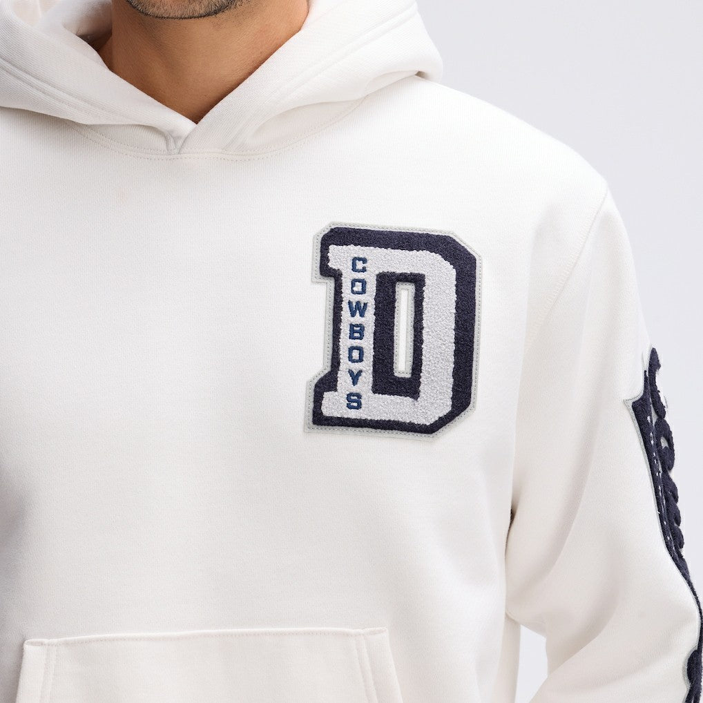 Dallas Cowboys IconicFleece Letterman Hoodie | NFL US