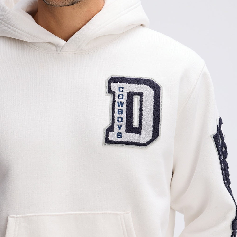 Dallas Cowboys IconicFleece Letterman Hoodie | NFL US