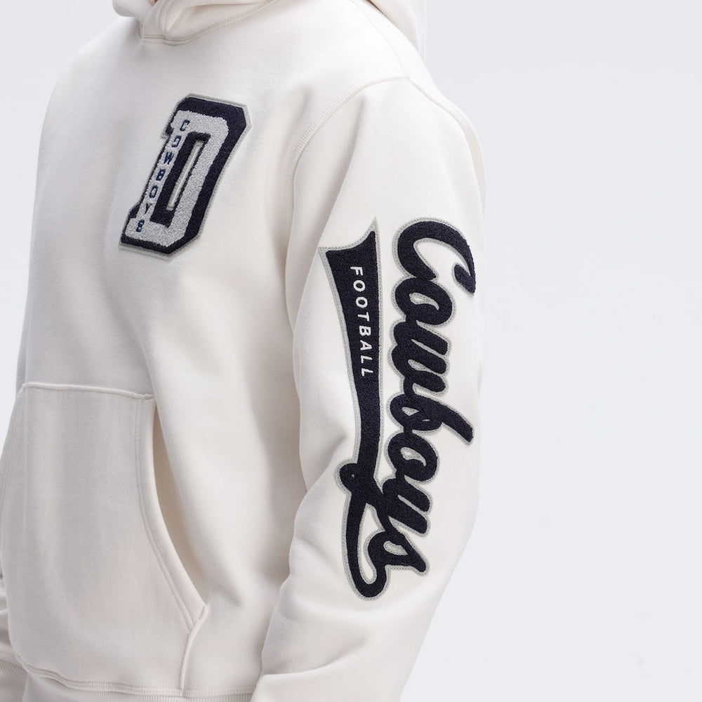 Dallas Cowboys IconicFleece Letterman Hoodie | NFL US