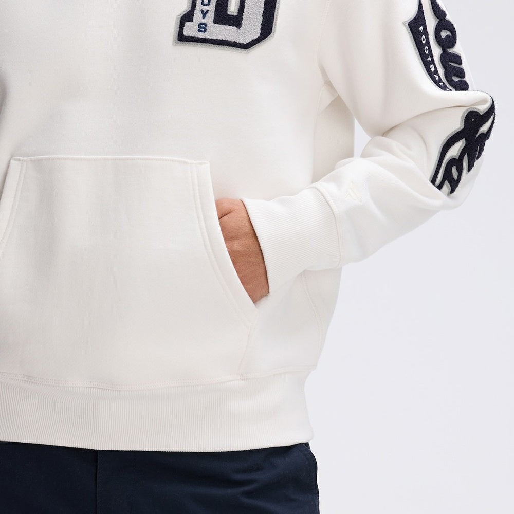 Dallas Cowboys IconicFleece Letterman Hoodie | NFL US