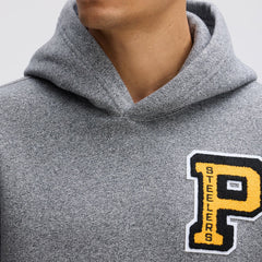 Pittsburgh Steelers IconicFleece Letterman Hoodie | NFL Discount