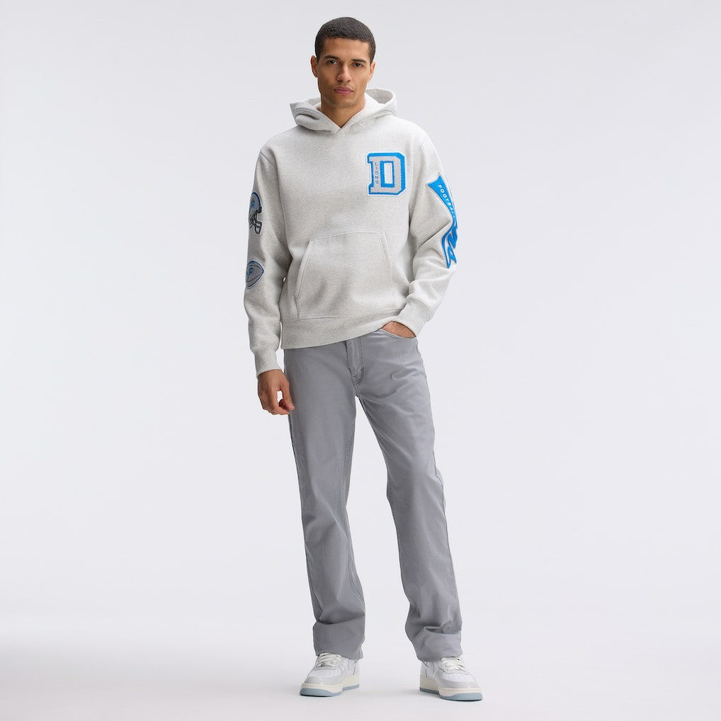 Detroit Lions IconicFleece Letterman Hoodie | NFL Hot