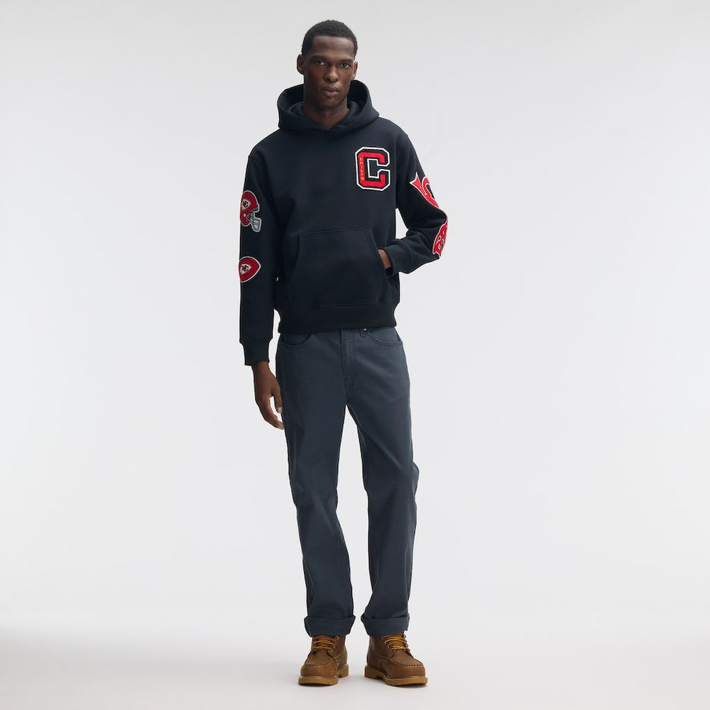 Kansas City Chiefs IconicFleece Letterman Hoodie | NFL On sale