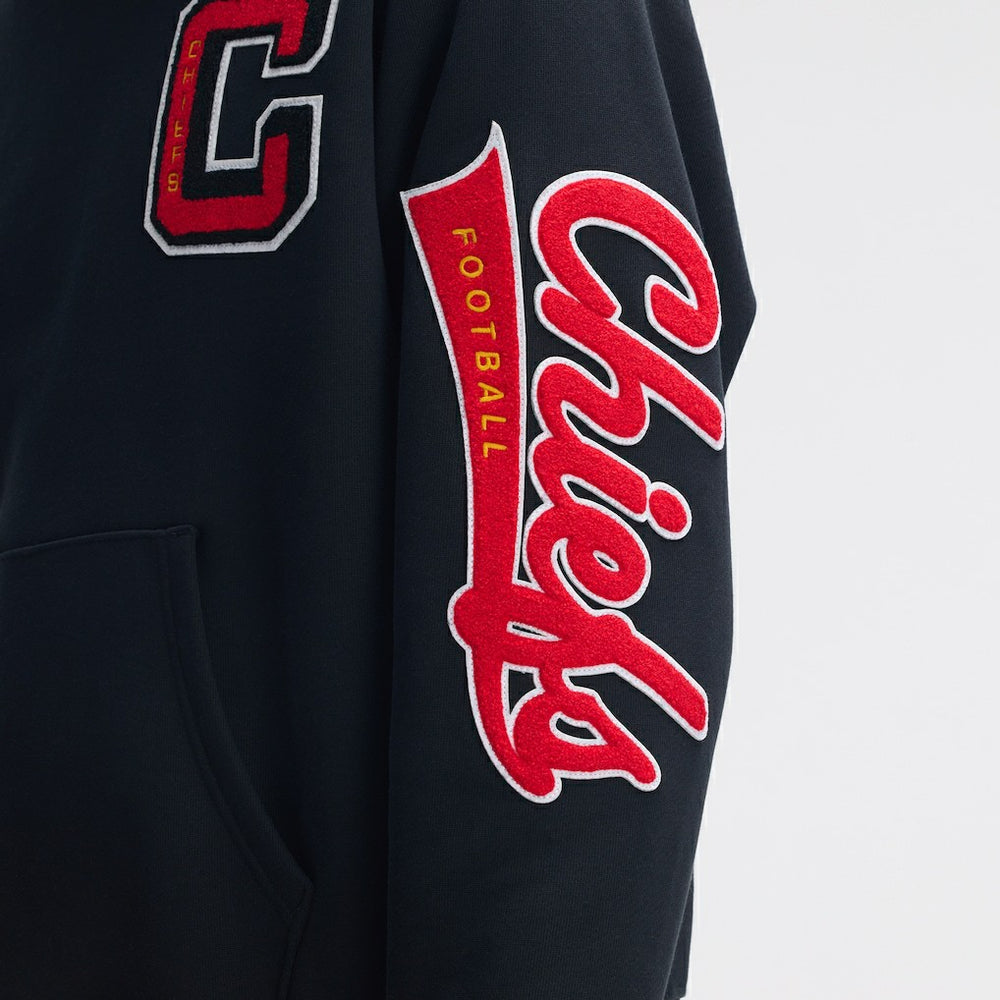 Kansas City Chiefs IconicFleece Letterman Hoodie | NFL On sale